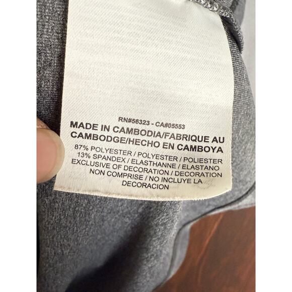 Nike Tiger Woods Collection Performance Tech Golf Polo Shirt Activewear‎ Gray XL - Picture 5 of 10